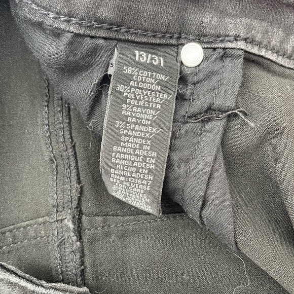 Kendall & Kylie Black Skinny Jeans size 12 - Picture 3 of 7